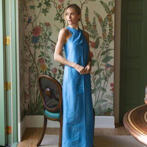 NWT Julia Amory - Camille Dress - Cornflower - 398$ SOLD OUT ONLINE